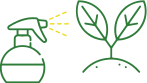 plant spraying icon